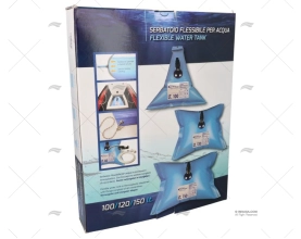 SERBATOIO ACQUA 150L FLESSIBILE RETTANGOLARE