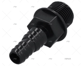 RACCORDO 3/8 PVC SERBATOIO TUBO  D. 10/12