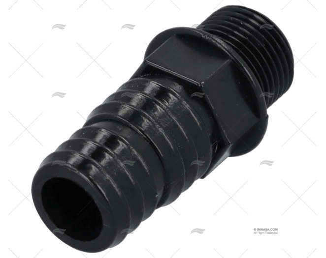 RACCORD 3/8 PVC DEPÓSITO TUBO  D. 17/19