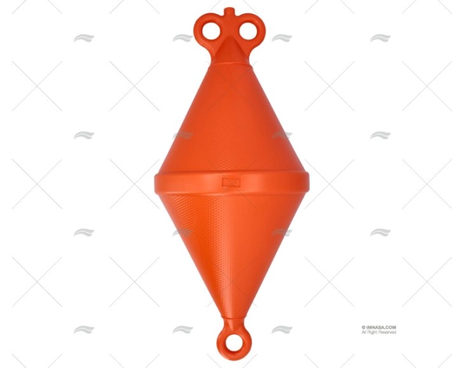 BOIA BICÓNICA 320mm LARANJA  ALTURA  800mm
