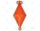 BUOY FOR MOORING D. 320  X 800 ORANGE