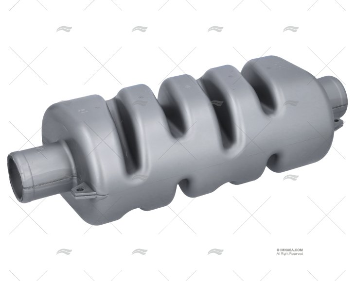 SILENCIOSO TUBO D. 50 150X105X374
