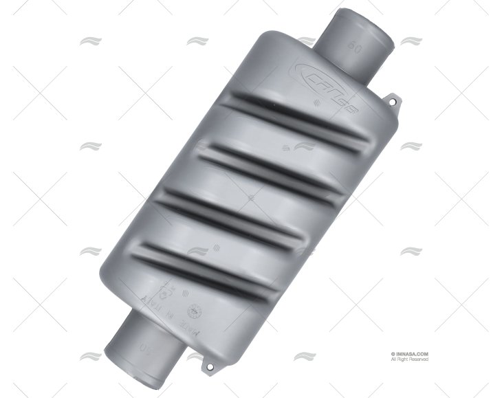 SILENZIOSO TUBO D. 60   150X105X375