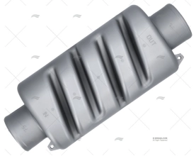 SILENZIOSO TUBO D. 75   150X105X376