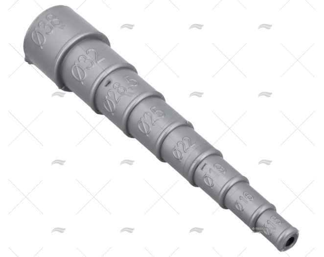 ADATTATORE UNIVERSALE TUBO D. 13 A 38
