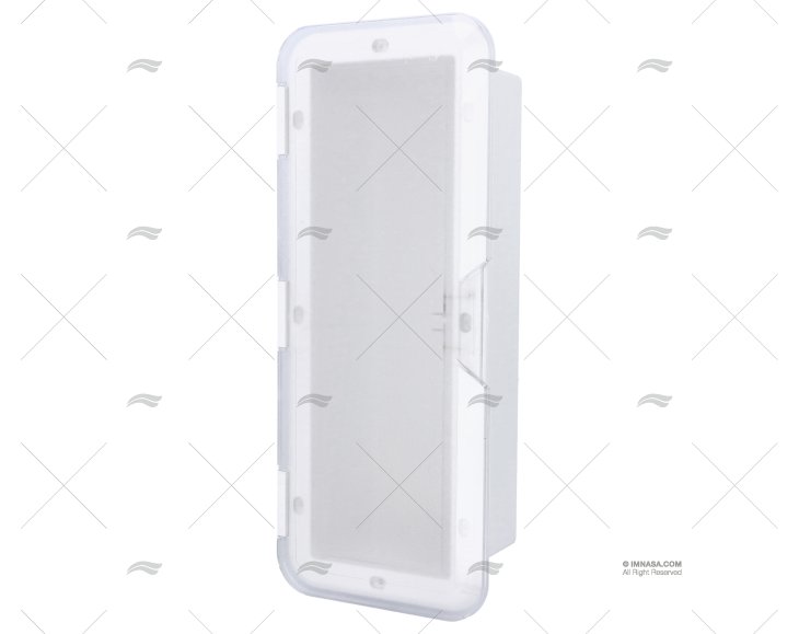 CAIXA EXTINTOR TAMPA TRANSP. 430X180X120mm