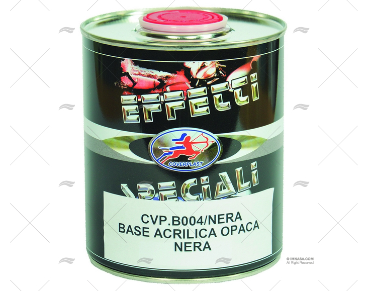 BASE COR CRYSTAL BOAT 1COMP.1L PRETO COVERPLAST