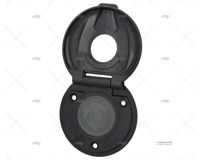 PULSANTE ELETTRICO NON ETICHETTATO NERO OPE LEWMAR