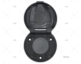PULSANTE ELETTRICO NON ETICHETTATO NERO IP LEWMAR