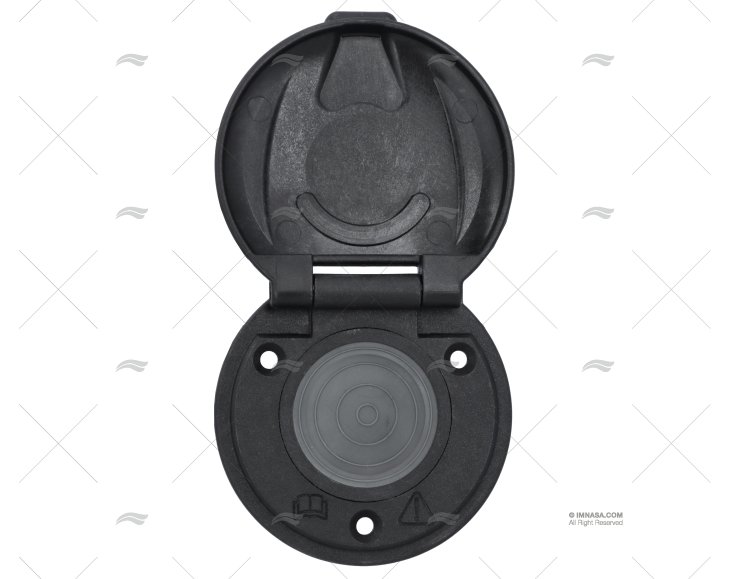 PULSANTE ELETTRICO NON ETICHETTATO NERO IP LEWMAR