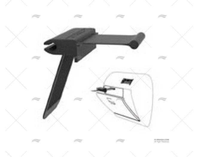 SUPORTE PAINEL AUTO CONTENTOR LIXO