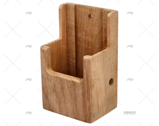 VHF TEAK BOX  82x63x135mm ARC MARINE