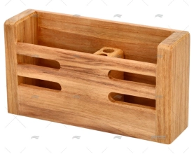 SUPORTE MULTIUSOS EM TECA 180x50x100mm ARC MARINE