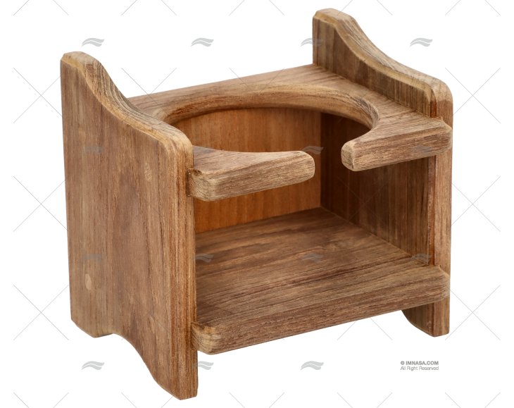 SUPPORTO TAZZA TEAK DIA 80mm ARC MARINE