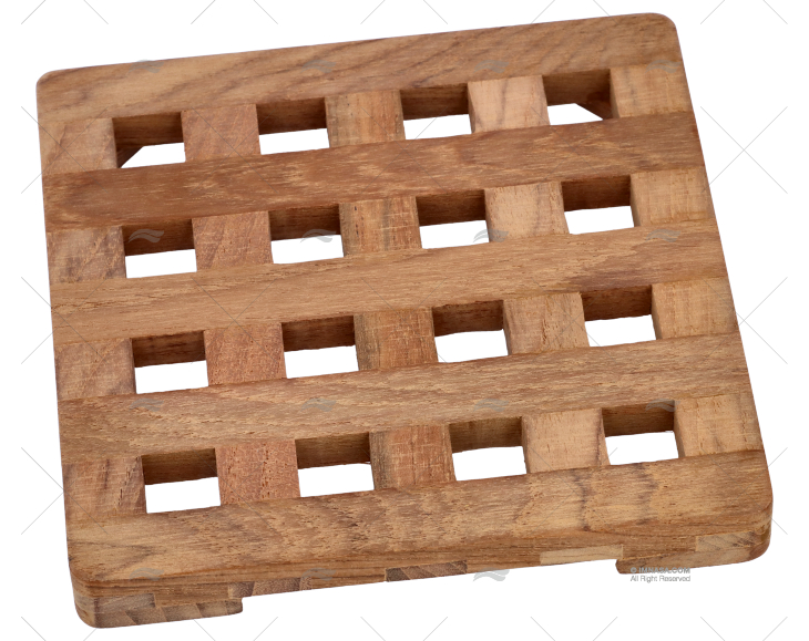 PORTA-PRATOS TECA 150x150mm ARC MARINE