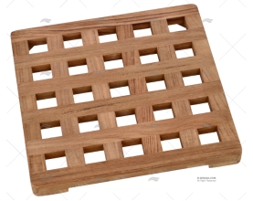 PORTAPIATTI TECA 200x200mm ARC MARINE