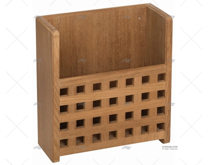 PORTA RIVISTE TECA 265x280x110mm ARC MARINE