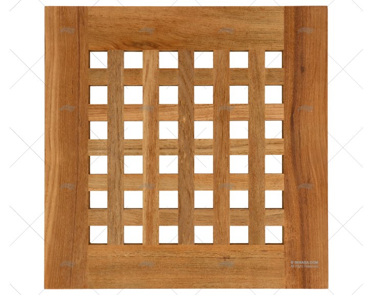 GRIGLIATO TEAK PER DOCCE  400x400mm ARC MARINE