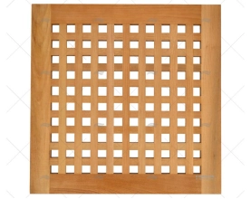 GRELHA TECA PARA DUCHES  600x600mm ARC MARINE
