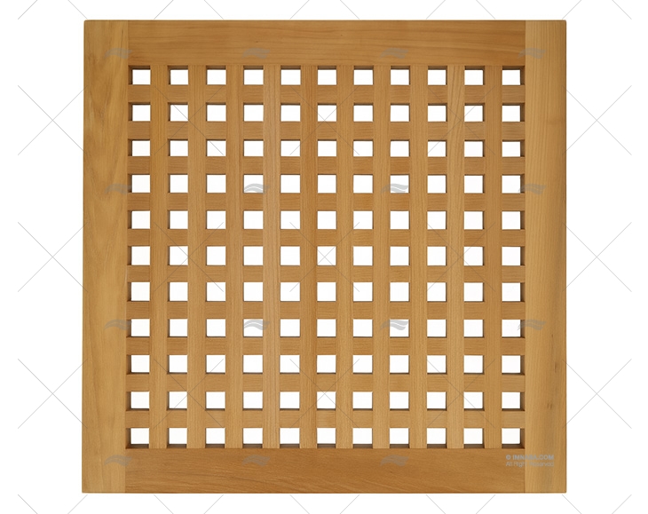 GRIGLIATO TEAK PER DOCCE  800x800mm ARC MARINE