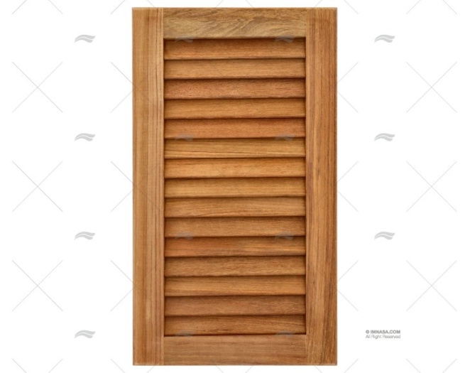 REJILLA VENTILACION TECA 230x410mm ARC MARINE