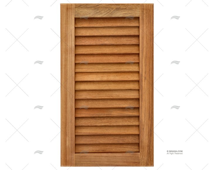 TEAK LOUVRED INSERTS 230x410mm ARC MARINE
