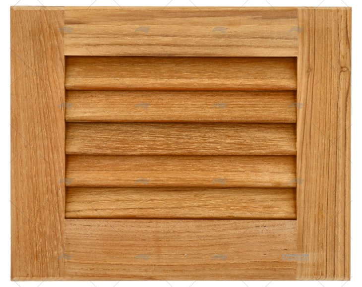 TEAK LOUVRED INSERTS 230x190mm ARC MARINE