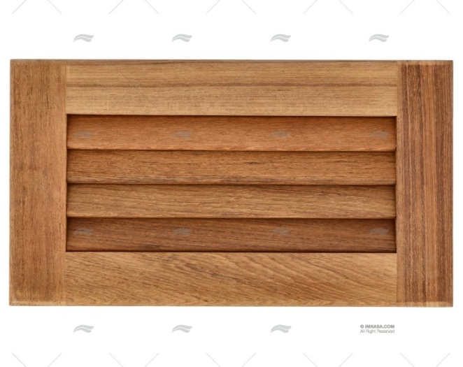GRIGLIA VENTILAZIONE TEAK 280x160mm ARC MARINE
