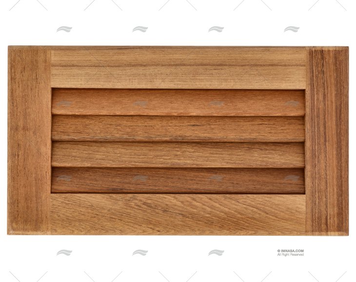 GRIGLIA VENTILAZIONE TEAK 280x160mm ARC MARINE