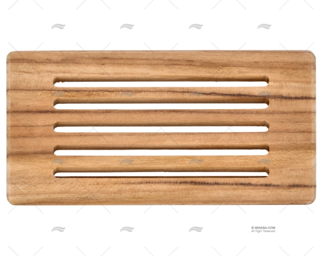 GRIGLIA VENTILAZIONE TEAK 200x100mm ARC MARINE