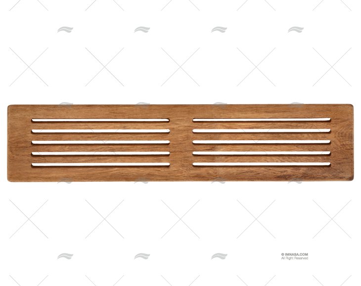 GRILLE DE VENTILATION TEAK 445x100mm ARC MARINE
