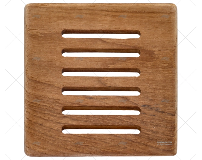 GRIGLIA VENTILAZIONE TEAK 125x125mm ARC MARINE