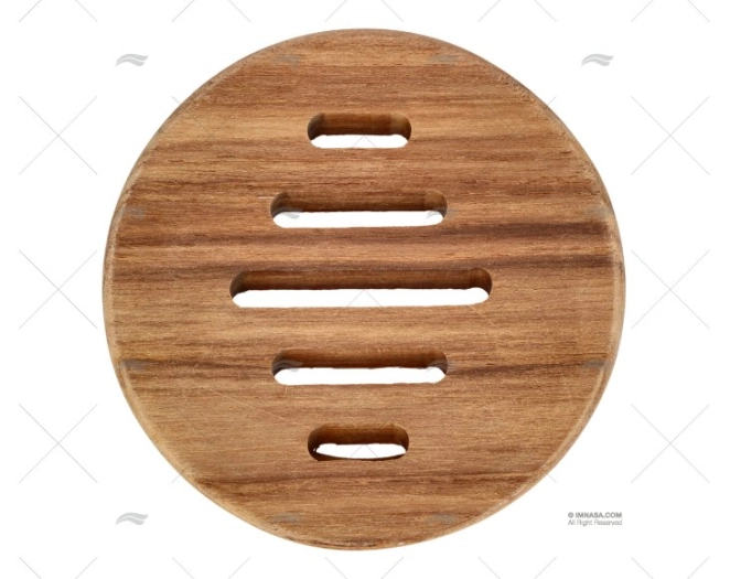 GRIGLIA VENTILAZIONE TEAK D100mm ARC MARINE