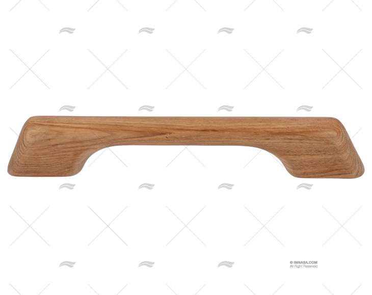 CORRIMÃO TECA 330mm 1 ARCO ARC MARINE