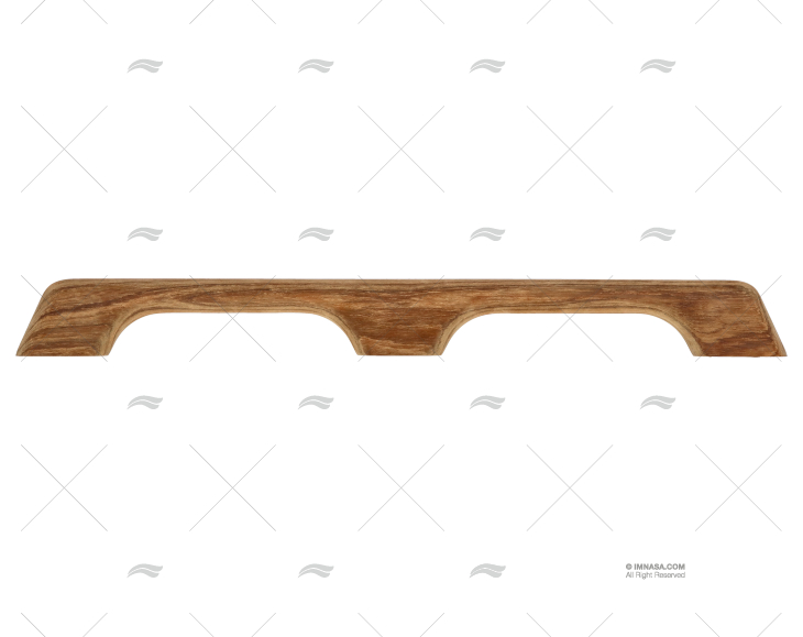 CORRIMANO TEAK 580mm 2 ARCHI ARC MARINE