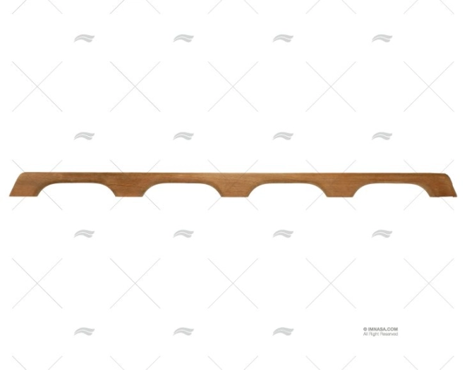 CORRIMANO TEAK 1090mm 4 ARCHI ARC MARINE
