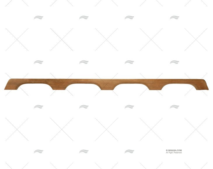 CORRIMÃO TECA 1090mm 4 ARCOS ARC MARINE