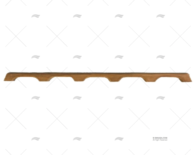 CORRIMÃO TECA 1350mm 5 ARCOS ARC MARINE