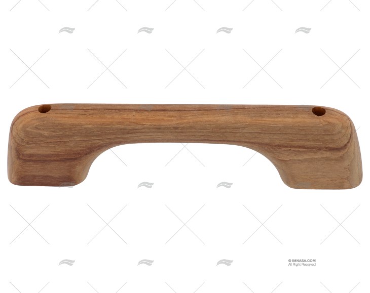CORRIMÃO E TOALHEIRO TECA 250x60x25mm ARC MARINE