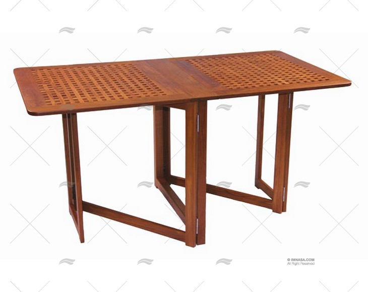 TAVOLO TEAK MIAMI PIEGHEVOLE 1450x780x720mm ARC MARINE
