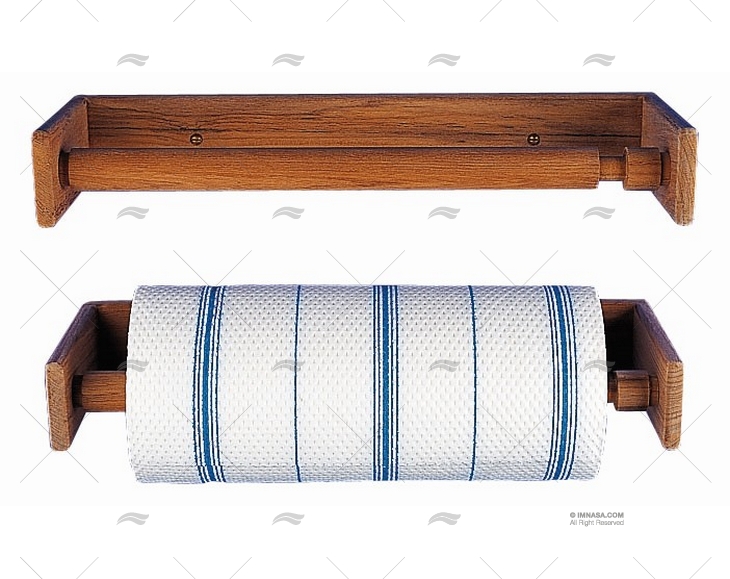 PORTAROLO TECA 315x110x45mm ARC MARINE