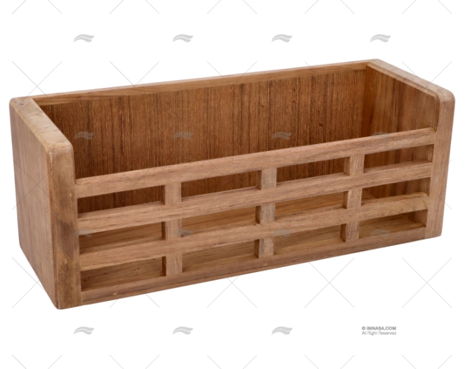 TEAK HOLDALL RACK 280mm ARC MARINE