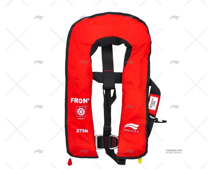 GILET IMNASA 275N SOLAS + IMBRACATURA