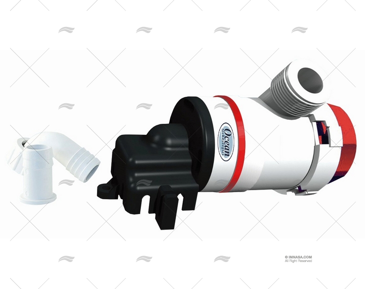 POMPE DE CALE 12v 32L/min. TUYO 19mm