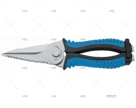 COLTELLO FORBICE C/COPERTURA BLU 20-H10cm MAC COLTELLERIE