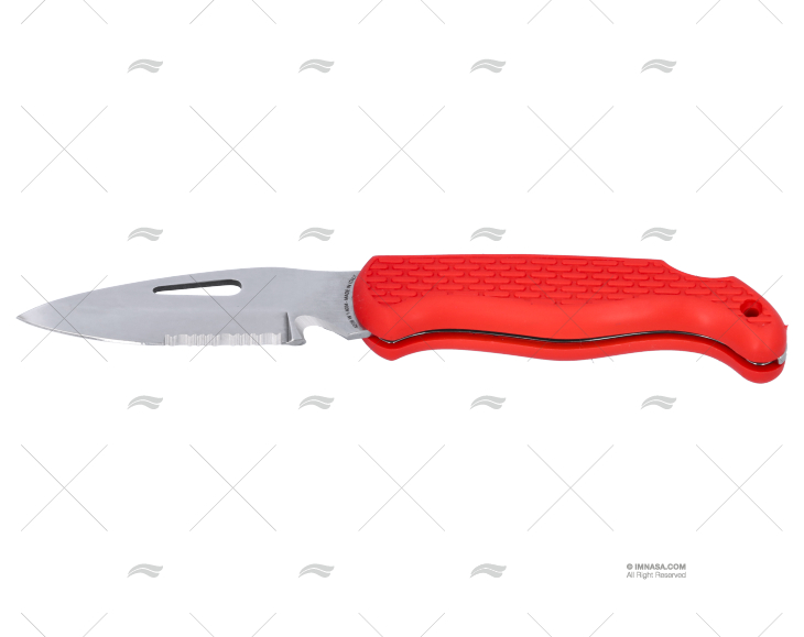 KNIFE NAUTICA RED 20-H8.5cm