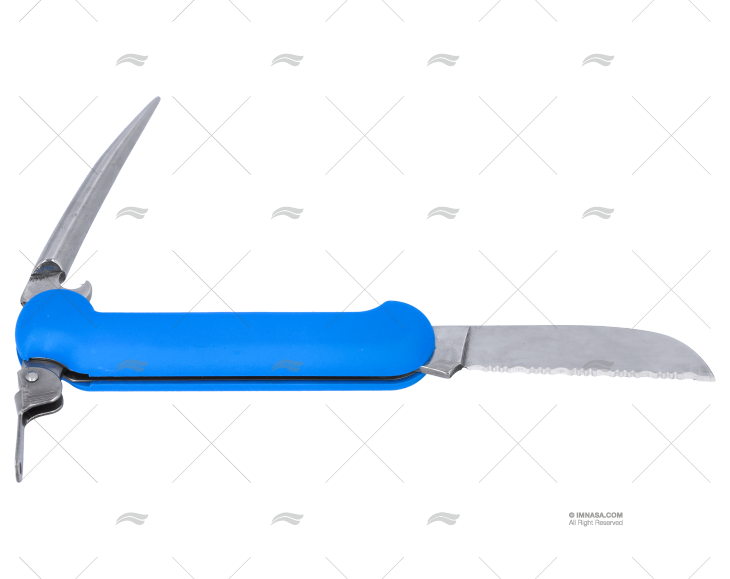 COLTELLO SAYLOR BLU  18.5-H7.5cm MAC COLTELLERIE