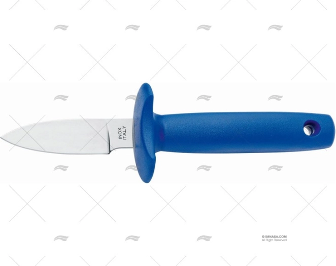 KNIFE OYSTERS BLUE  18-H7cm MAC COLTELLERIE