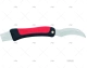 MUSHROOMS KNIFE FOLDING RED 18-H11cm