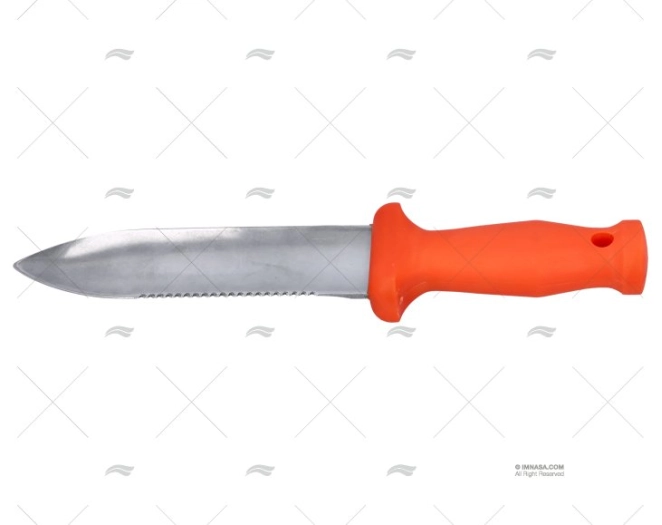 COLTELLO SOIL GARDEN ARANCIONE 28.5-H16Cm